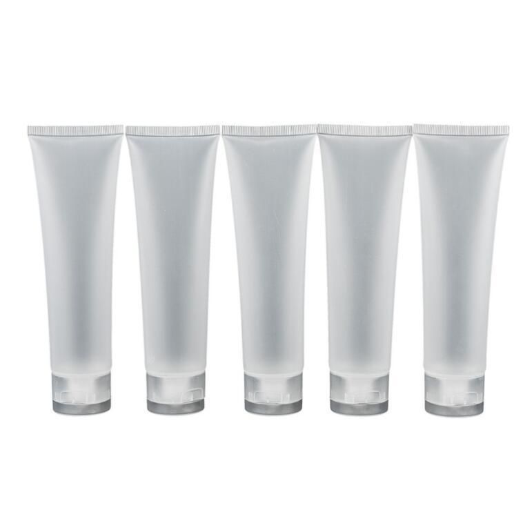 Travel Empty Clear Tube Cosmetic Cream Lotion Shampoo Bath Lotion Containers Refillable Bottles 20ml/ 30ml/ 50ml/ 100ml