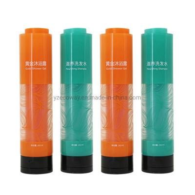 Care Series PE White Translucent Nozzle with Special Outlet Hole Customized Screen Printing and Offset Printing Tube
