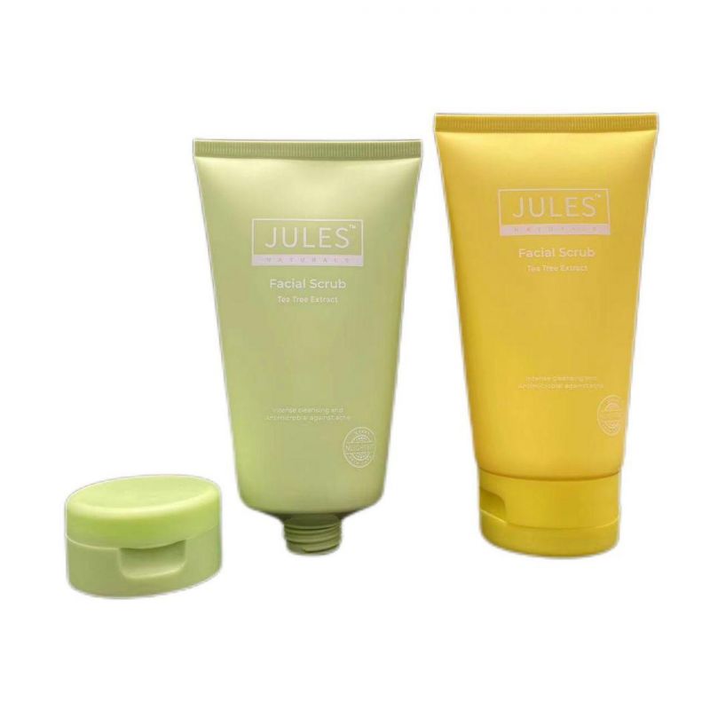 Customized Size Plastic Squeeze Tube Cosmetic Squeeze Tube Hand Cream Plastic Tube with Lid