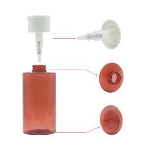 350ml Plastic Colors Cosmetic Packaging Lotion Pump Pet Bottle