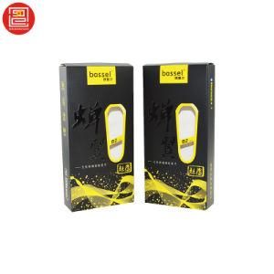 Paper Card Box with Window for Bluetooth Speaker, Cmyk Printing and Embossing and Spot UV Packing Box