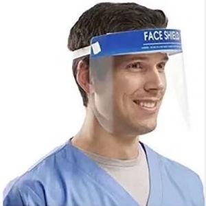 High Quality Plastic Clear Face Shield Medical Full Face Shield Mask/ Dental Disposable Face Shield with Sponge
