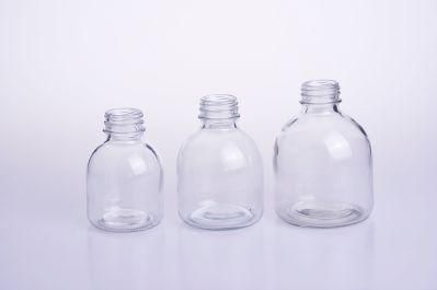 China Unique Design 250ml 350ml 500ml Light Bulb Glass Beverage Bottle Wholesale