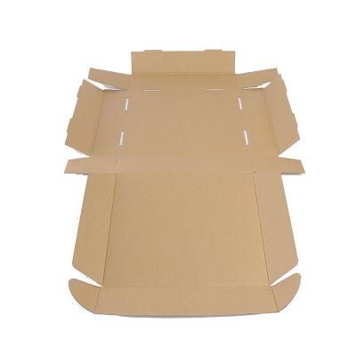 Corrugated Packing Box Kraft Corrugated Shipping Box for Shoes and Clothes