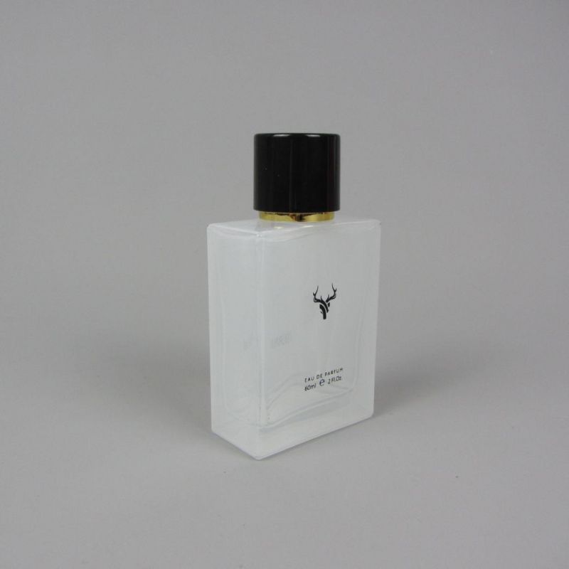 Square 30ml 50ml 100ml Aluminium Spray Glass Perfume Bottle
