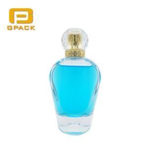 100ml Super Hight Level Perfume Bottle Thick Bottom Antique Clear Cologne Bottles Perfume Packaging Bottle Glass Atomiser Bottles Manufacturers