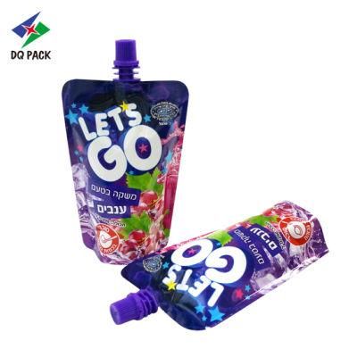 Customized Sauce Plastic Packaging Spout Pouch Juice Pouch Beverage Liquid Bag with Spout