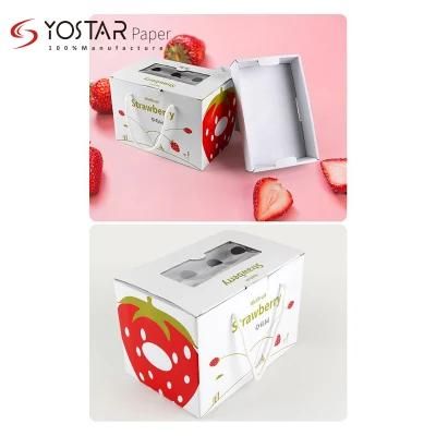 Custom Printed Corrugated Fruit Gift Packing Paper Box with Logo