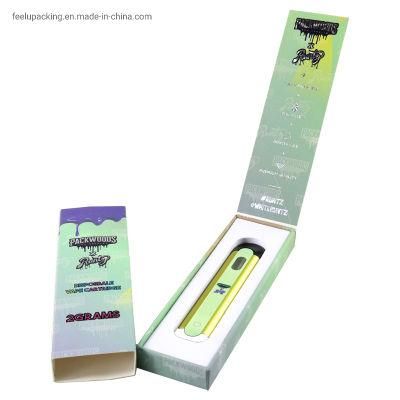 2ml Empty Packwoods Runtz Disposable Vape Pen Hot Selling California 4 Colors 16 Different Stickers Vape Packaging