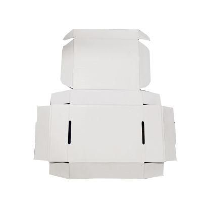 Wholesale White Customized Corrugated Paper Box Package with Printing