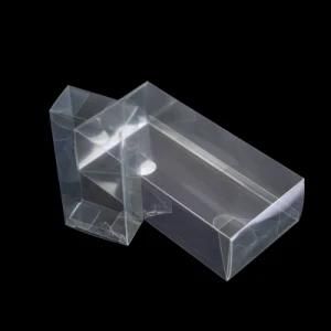 Cheap Inner Packing Box Small Clear Pet Plastic Transport Folding Packaging Box