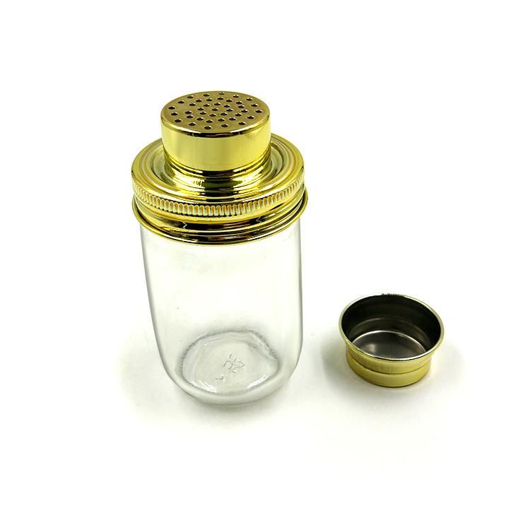 Mason Jar Stainless Steel Cocktail Shaker for Regular Mouth Canning Jars