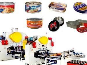 Automatic 2 Piece Can Making Machine Product Line for Leather Cream Shoe Polish Container Fish Tuna Sardine Nivea Products Equip