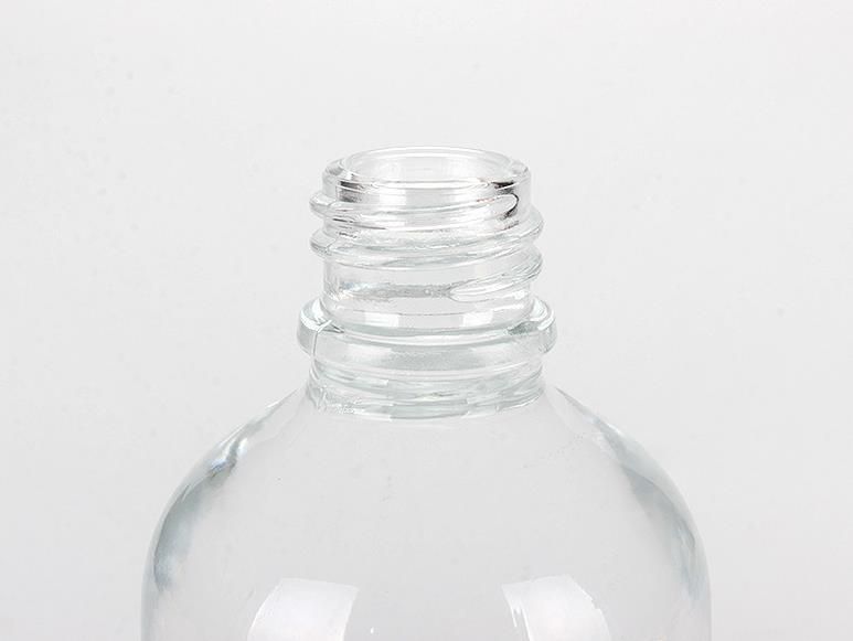 50ml 100ml Refillable Cosmetic Glass Bottle Essential Oil Lotion Pump Bottle Wholesale