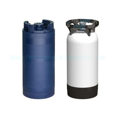 High Quality Plastic Mini Beer Keg 5 L Growler with Inner Bag and Spear