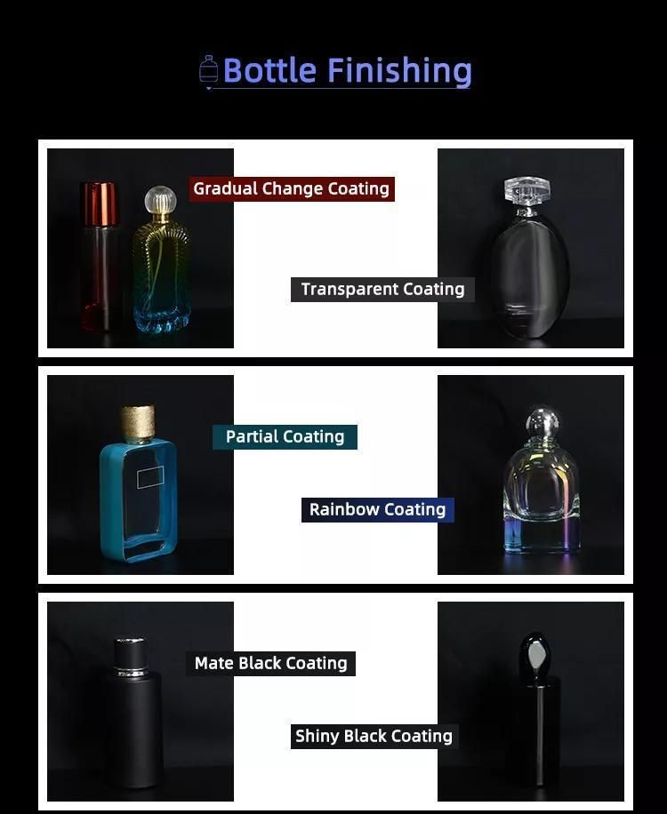 Wholesale Cosmetic Package Empty Glass Package Glass Perfume Bottle with Mist Spraye