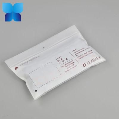 China Factory Supply Transparent PP Garment Packaging Bag