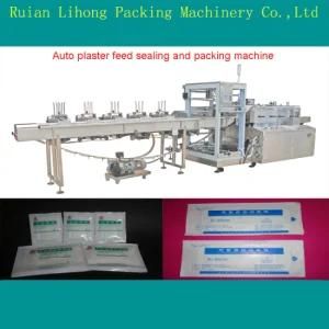 Gsb-220 Horizontal 4-Side Blood Stopping Sponge Plaster Auto Feed Sealing Machine