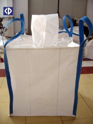 Food Grade Moisture Proof 500kg 1000kg FIBC Bags PP Big Bags Sacks Woven for Sugar Salt Maxisacos 1000 (FIBC) Contaenedor Flexible
