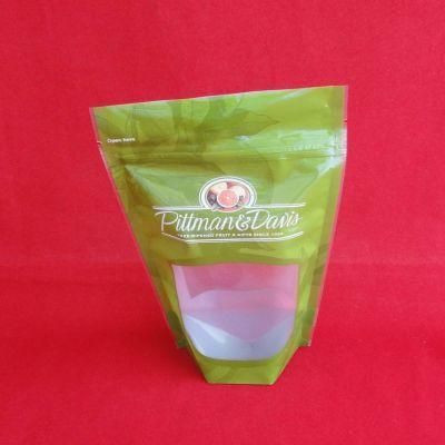 Factory Price Dried Fruit Bag with Clear Window.