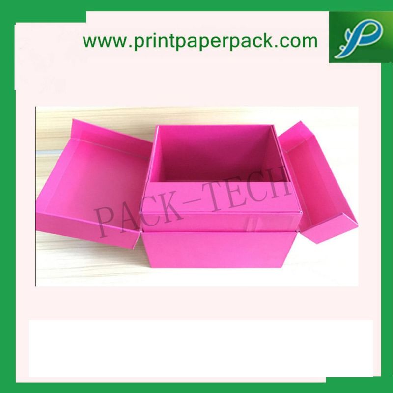 Wholesale Luxury Folding Rigid Big Size Paper Cardboard Cosmetic Packing Cupcake Boxes Flower Paper Box Stationery Boxes