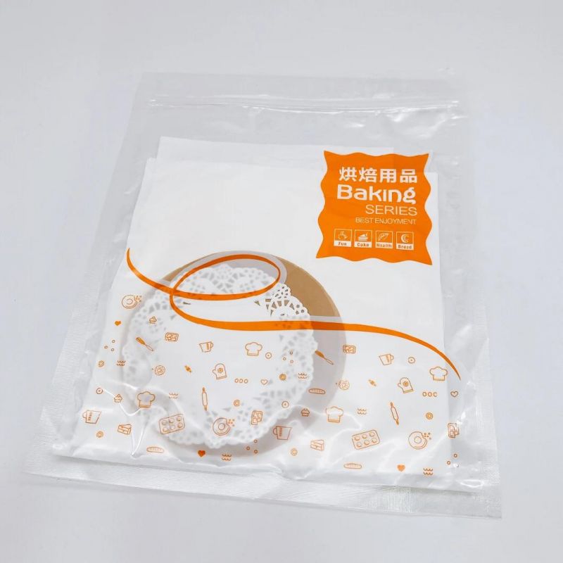 Food Grade Percuted Unbleached Parchment Paper Sheets Oven Silicone Baking Paper Sheets