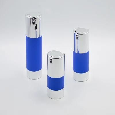 Hot Sale Airless Bottle Silver Cream Bottle with High Quality