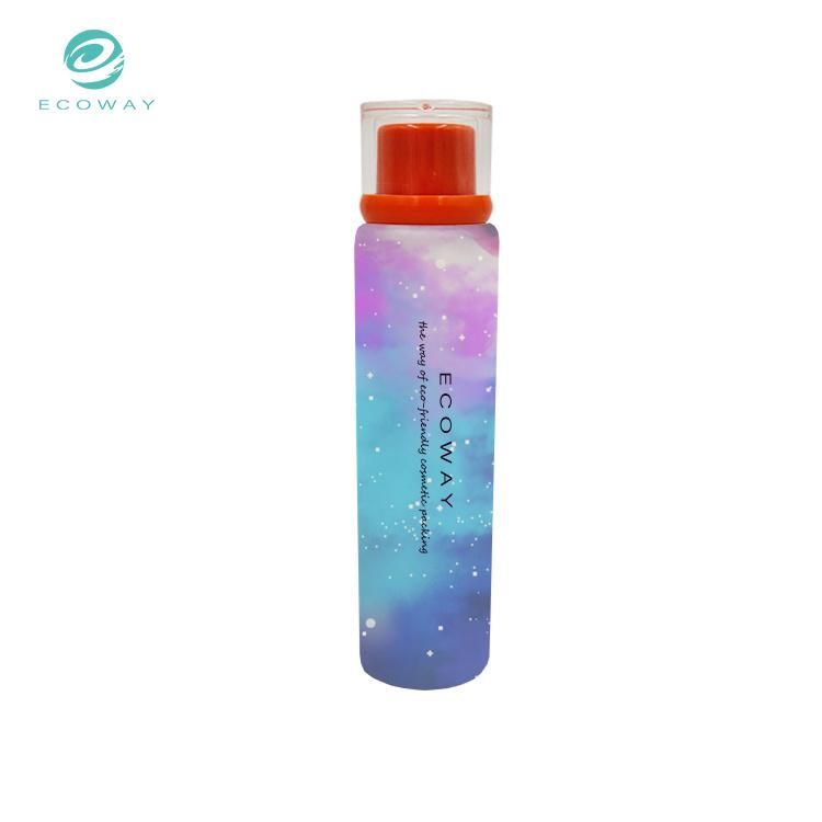 PE 40ml White Note Head Starry Sky Pattern Care Series Hotel Supplies Tube