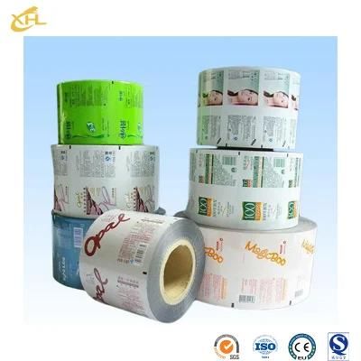 Xiaohuli Package China Pyramid Tea Bag Packing Manufacturers Printing Food Bag 3 Side Seal BOPP Film for Candy Food Packaging