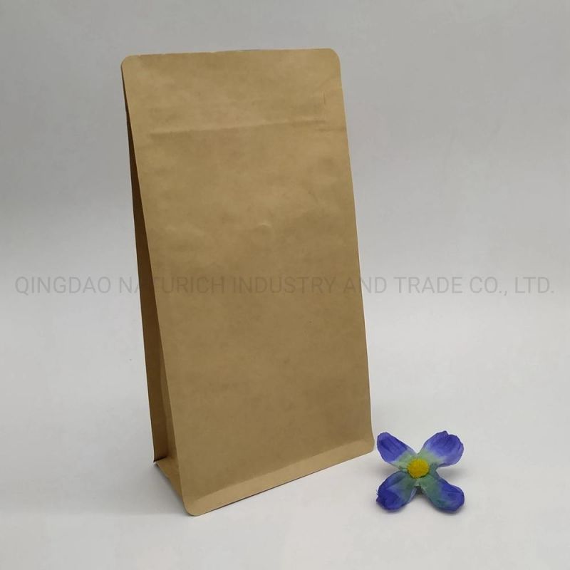 Eco-Friendly Kraft Coffee Bag with Valve 1lb/16oz Coffee Packaging Bag