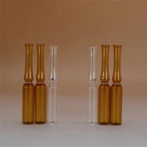 1ml 2ml 5ml 10ml Empty Medical Glass Ampoule Bottles Vials for Injection