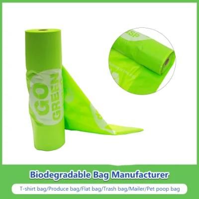 China Biodegradable Bags Compostable Produce Bags Manufacturer with Ok Compost Home, Ok Compost Industrial, Seeding Certificate