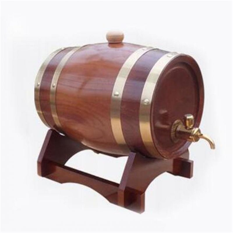 Hot Sale 3 Litre Wooden Barrel Oak Wine Barrel