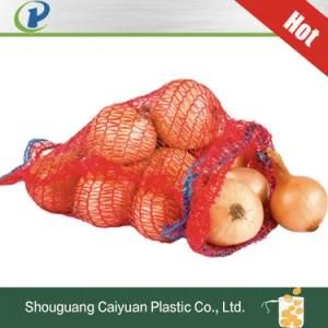 Packaging Plastic Net PP Bag Durable Plastic PP Tubular Leno Mesh Bag for Onion Firewood Potato Vegetable