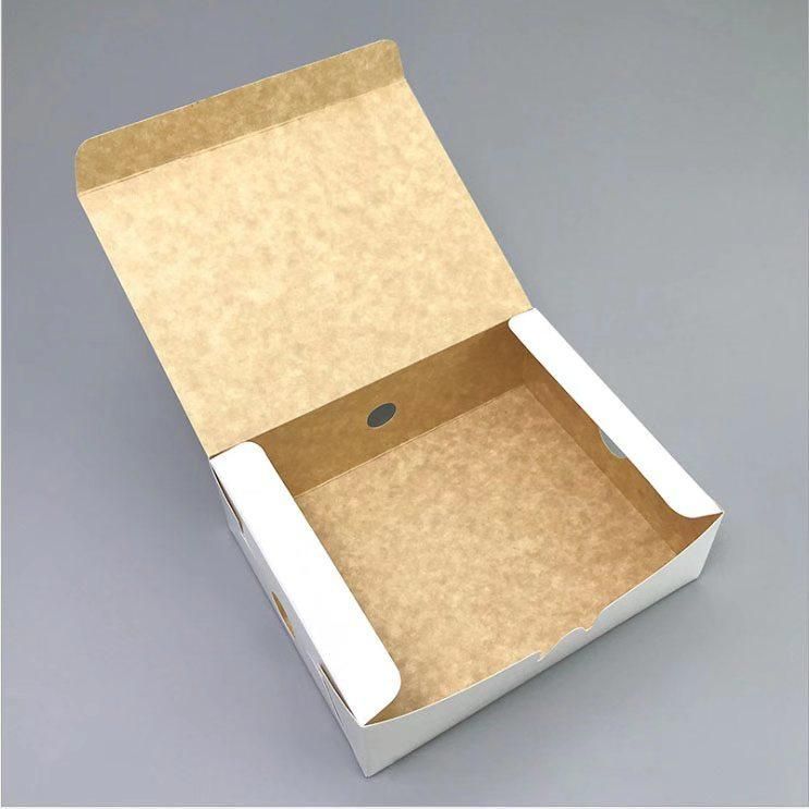 Custom Fried Chicken Burger Kraft Packag Box Food Packing High Candle Gift Packaging Food Storage Box