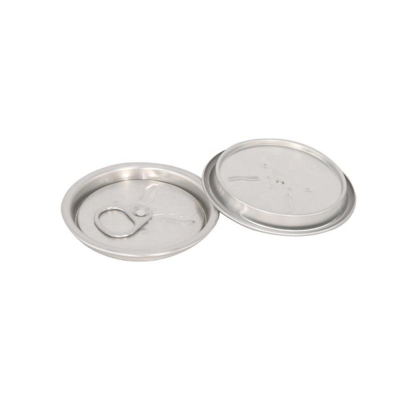 Food Packaging Easy End Open Beverage Can Aluminium Lid