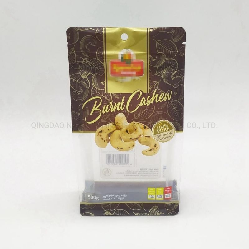 500g Cashew Zipper Packaging Bag