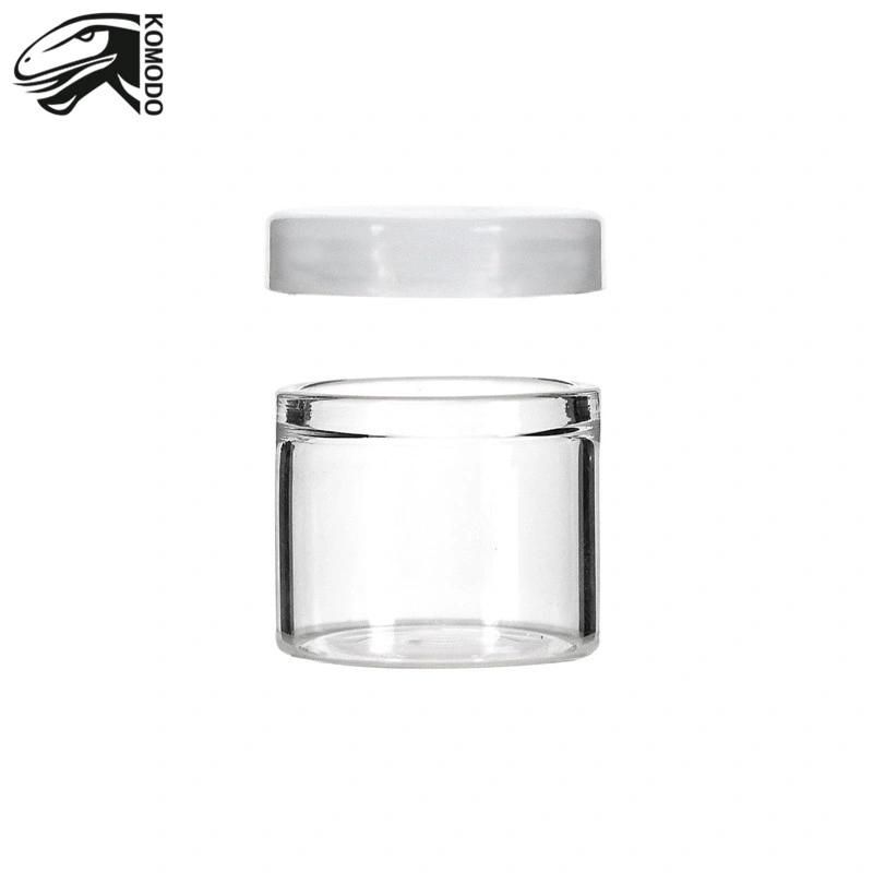 China Supplier Food Grade Latest 6ml Clear Glass Jar