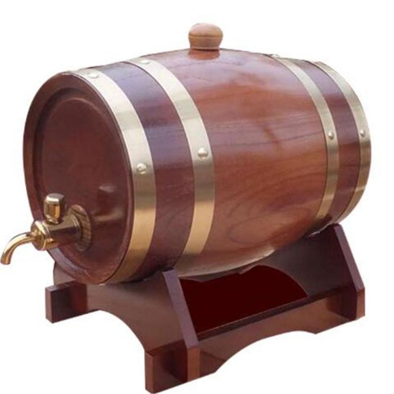Hot Sale 3 Litre Wooden Barrel Oak Wine Barrel
