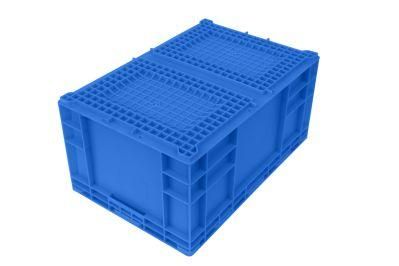 HP5d Plastic Turnover Logistics Container Box HP Standard Auto Parts Logistic Box Durable Opaque Plastic Storage Boxes