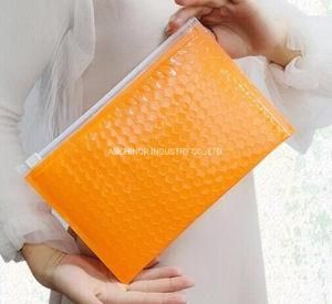 Clear Bubble Bags Zipper Packing Cushioning Bag Protective Pouches for Mailing and Packaging (8Packs)