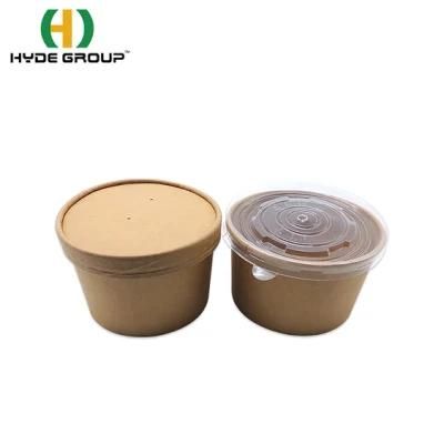 8oz Disposable Small Paper Soup Cups for Fast Food Manufacturer