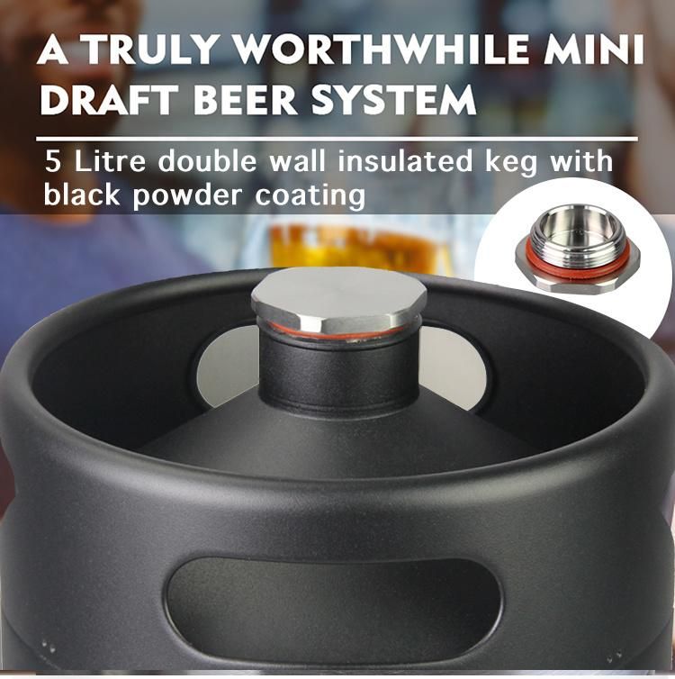 Supplier UK Price Pressurized Beer Mini Barrel Keg and Tap
