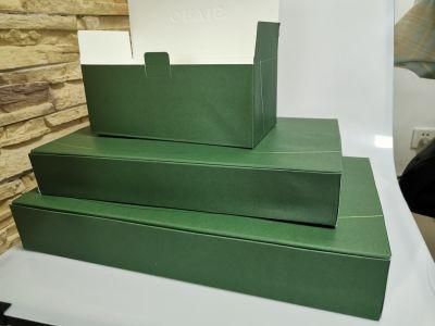 Green Cardboard Wholesale Custom Corrugated Store Food Grade Box
