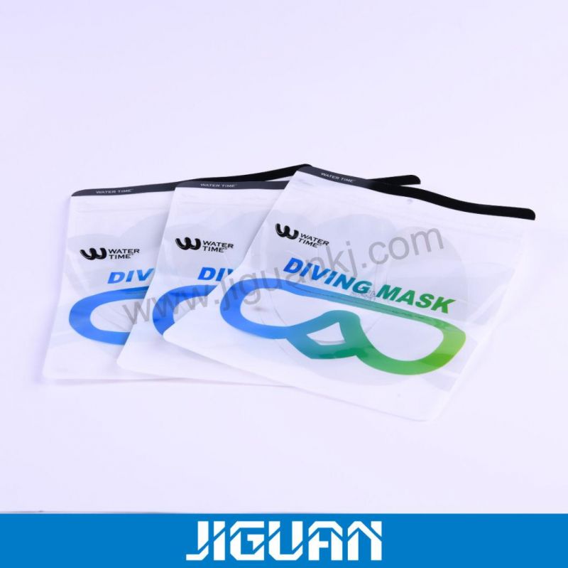 White Aluminum Foil Snack Packag Ziplock Bag
