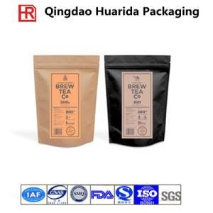 Stand up Plastic Tea Packing with Customer Design