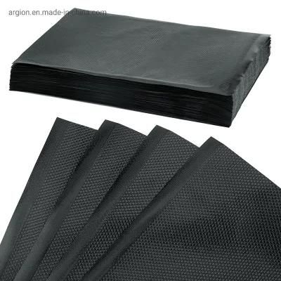 BPA-Free PA-PE Black-Clear Embossed Food Packaging Vacuum Bag Roll