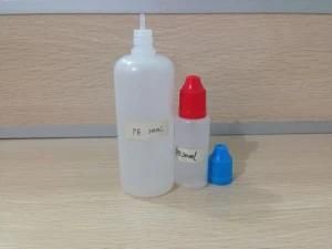 Manufacturer 30ml Plastic E-Liquid Bottles with Child Proof Tamper Cap