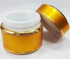 New Design Aluminum Jar Cosmetic Plastic Jars for Cream, Cosmetic Packaging