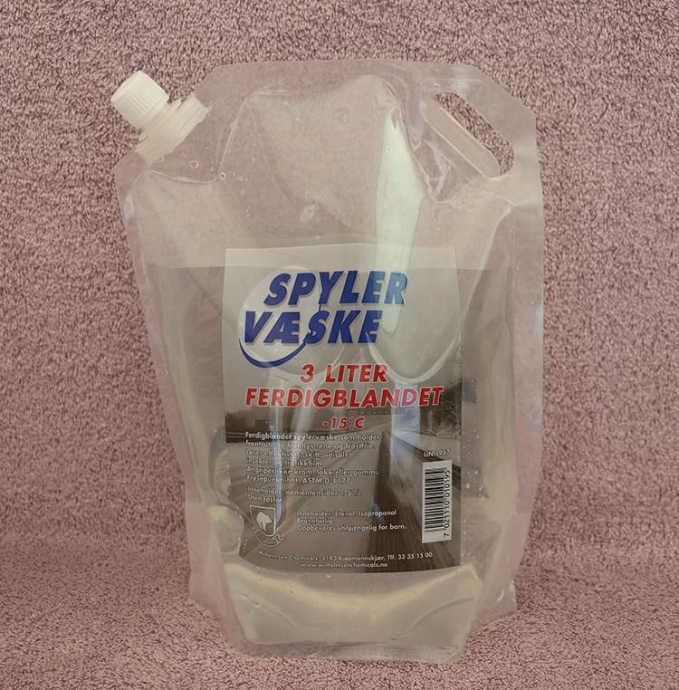 Stand up Packaging Handle Liquid Refill Bags with Spout for Windshield Washer Fluid